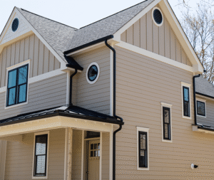 Black Laminate Windows